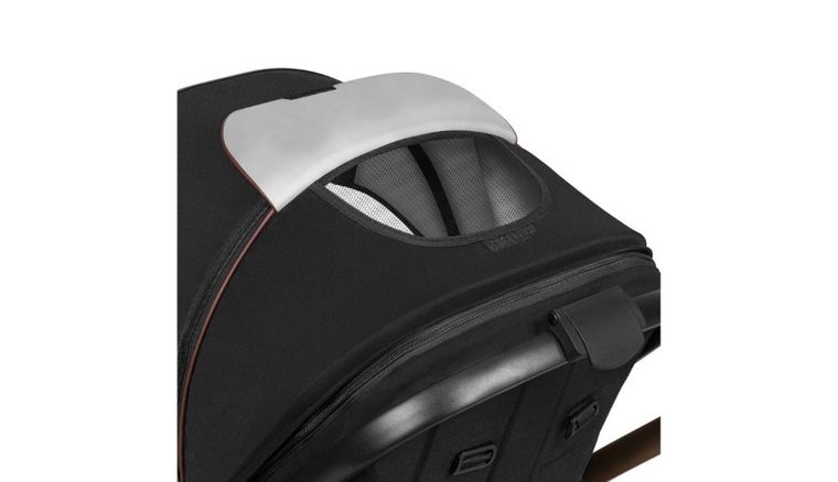 Lionelo, Amber 2in1, wózek wielofunkcyjny, Black Onyx