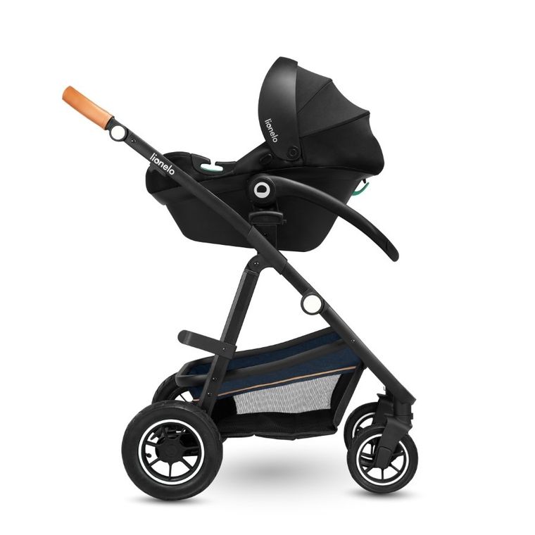Lionelo, Amber, wózek wielofunkcyjny, 3w1, Blue Navy