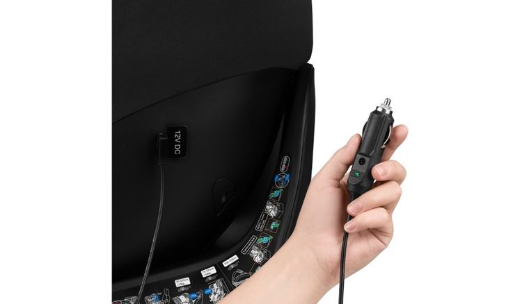 Lionelo, Braam Air, fotelik samochodowy, Black Carbon, 40-150 cm