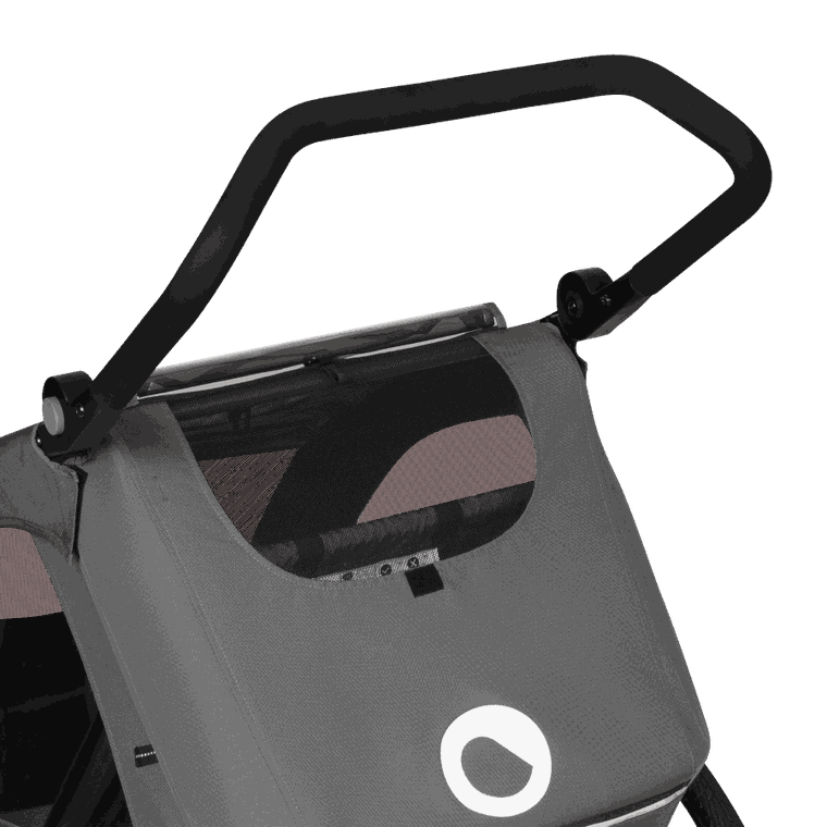 Lionelo, Cama, przyczepka rowerowa, Grey Graphite