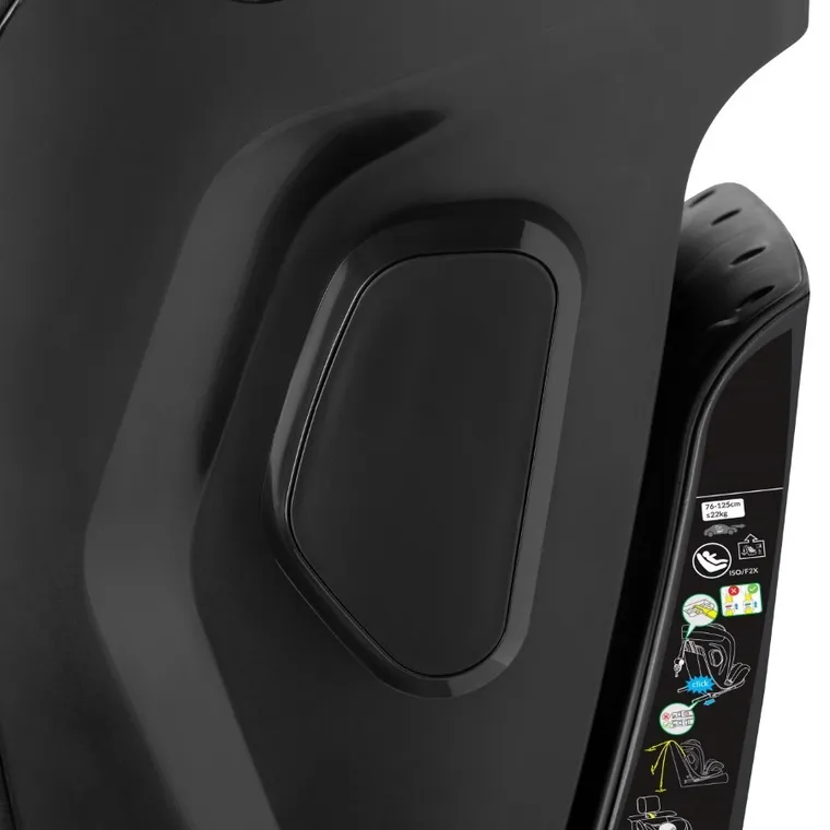 Lionelo, Harper i-Size, fotelik samochodowy, black carbon grey, 76-150 cm