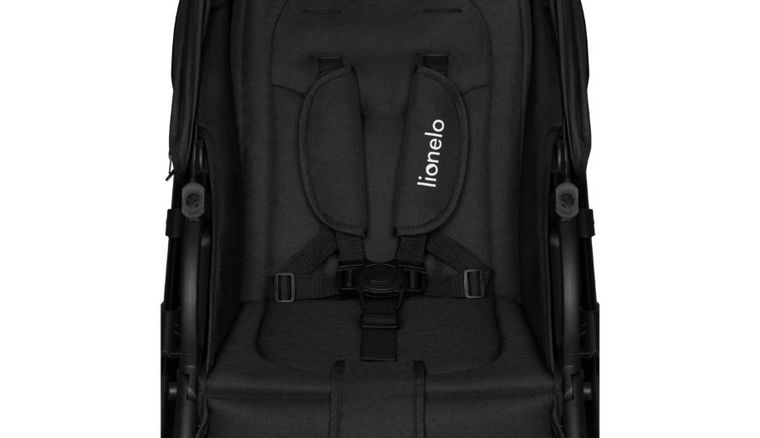 Lionelo, Mari Tour, wózek wielofunkcyjny z zestawem akcesoriów, 2w1, Black Onyx