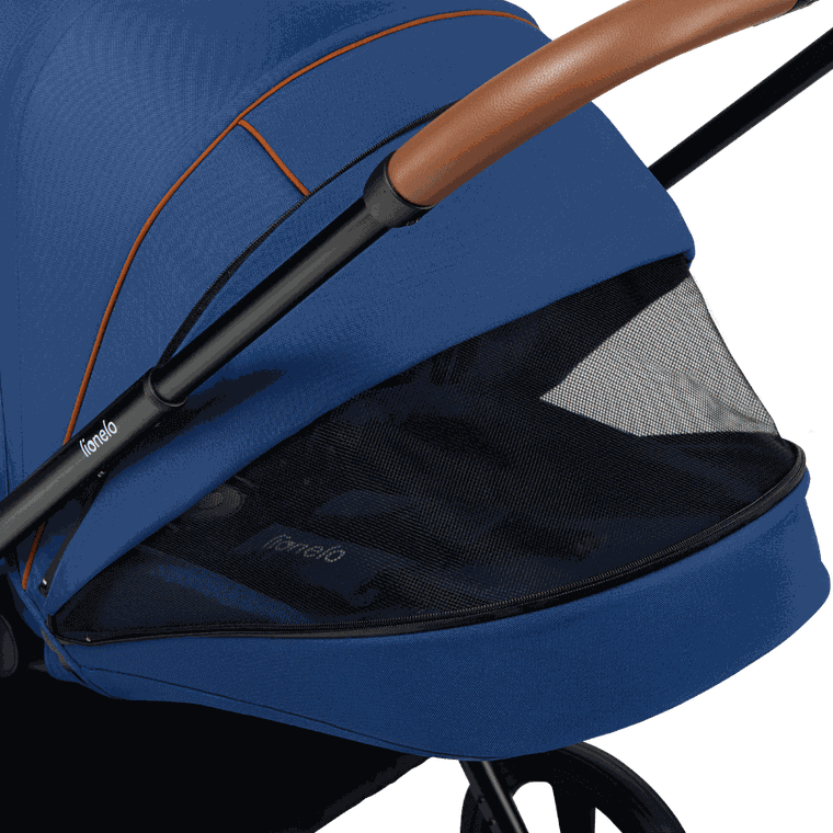 Lionelo, Mika, wózek wielofunkcyjny, 2w1, Blue Navy