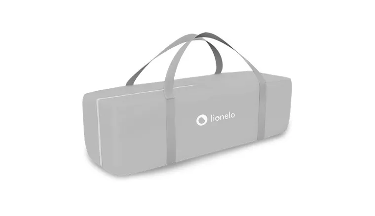 Lionelo, Stefi Plus, łóżeczko turystyczne, dwupoziomowe, składane, Pink Yellow