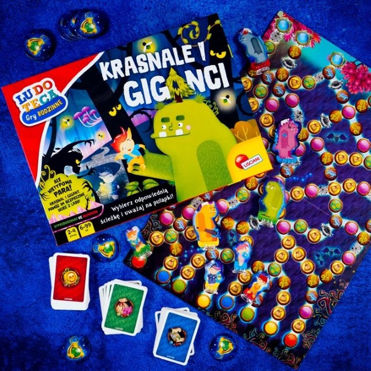 Lisciani, Ludoteca, Krasnale i giganci, gra rodzinna