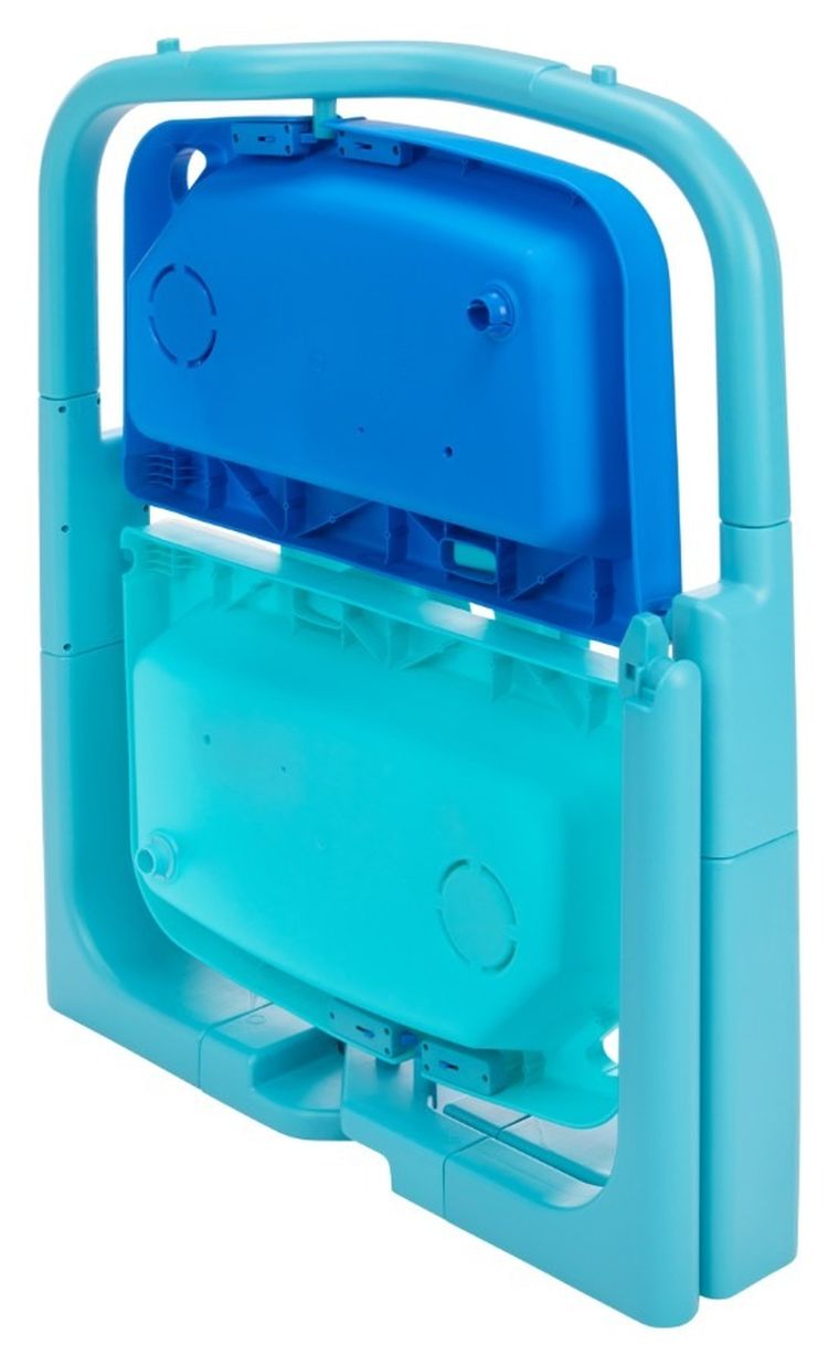 Little Tikes, Easy Store, stół wodny z akcesoriami, niebieski