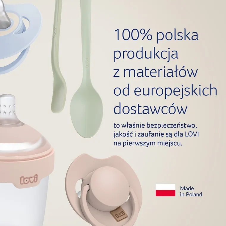 Lovi, Mammafeel, smoczek dynamiczny do karmienia, mini, 0m+