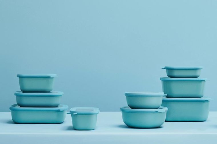 Mepal, zestaw 3 misek Cirqula prostokątna, 500, 1000, 2000, black