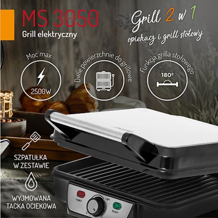 Mesko, grill elektryczny, MS 3050