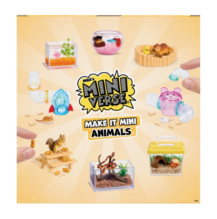 MGA's Miniverse, Make It Mini, Animals, kula niespodzianka, mini zwierzątka