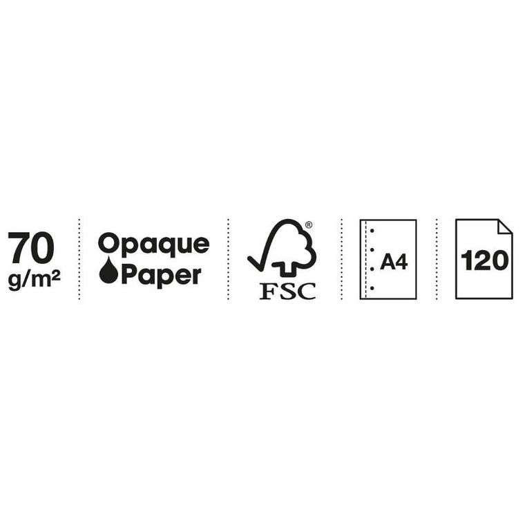 Miquelrius, Square It, zeszyt A4, w kratkę, spiralny, 120 stron