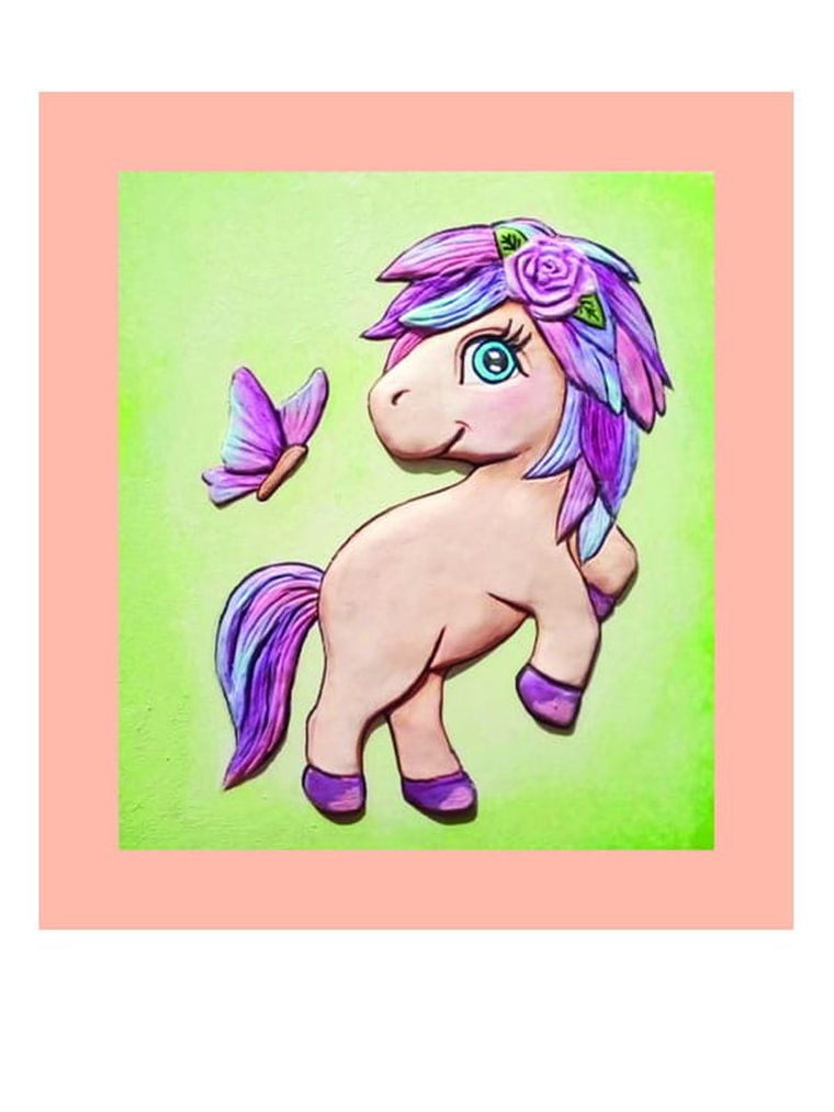 Mirage Hobby, Wypukła Malowanka, zestaw kreatywny do malowania, Zwierzątka