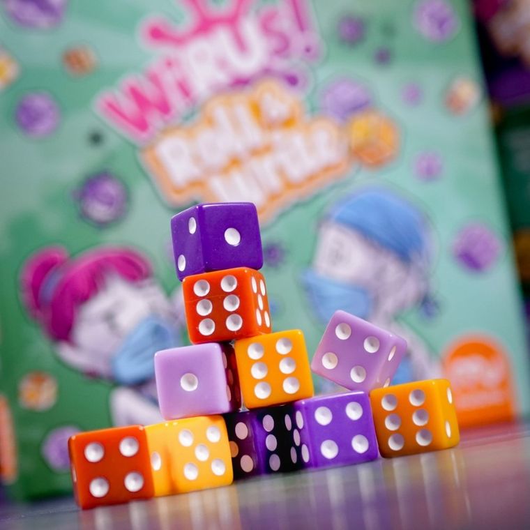 Muduko, Wirus! Roll & Write, gra kościana