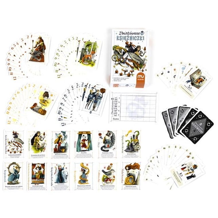 Muduko, Zbuntowane Księżniczki, gra karciana