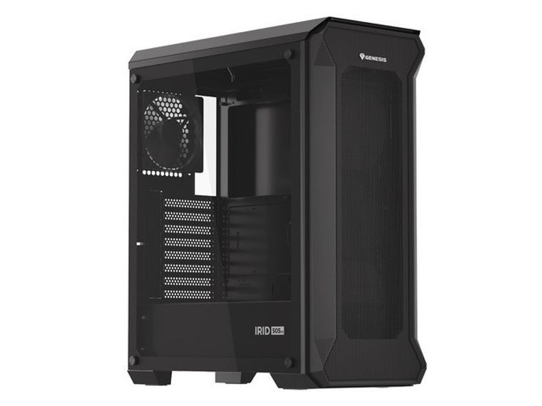 Natec, Genesis, obudowa komputerowa, IRID 505 MIDI TOWER, Z OKNEM, USB 3.0