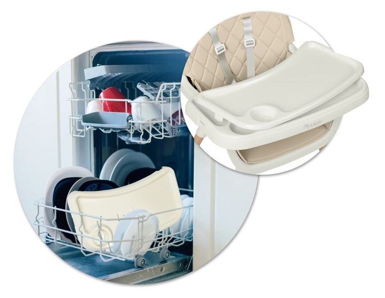 Nukido, Lilo, krzesełko do karmienia, beżowe