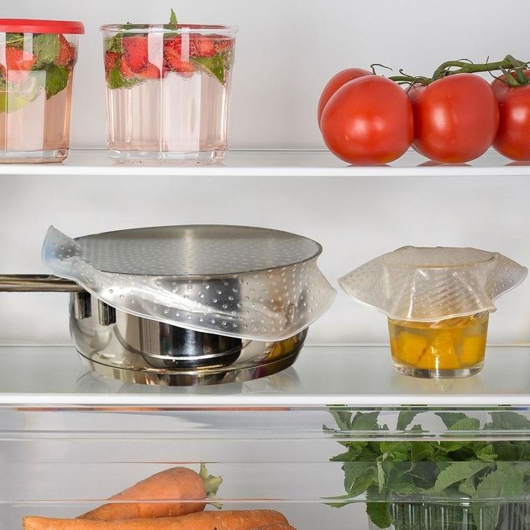 Orion, pokrywki uniwersalne silikonowe, 3 szt.