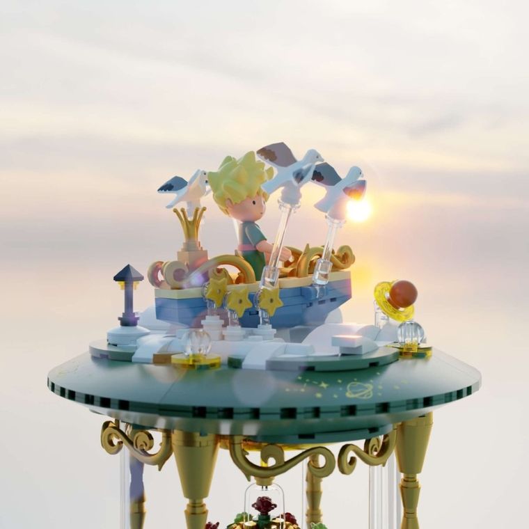 Pantasy, Mały Książę, Klepsydra, klocki konstrukcyjne, 666 elementów