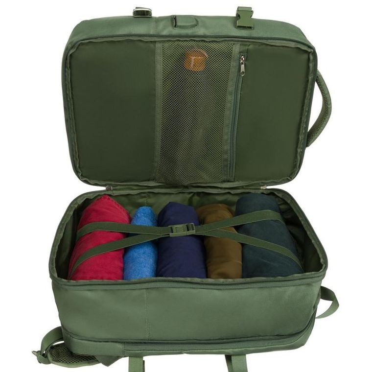 Peterson, plecak podróżny z miejscem na laptopa i portem USB, zielony