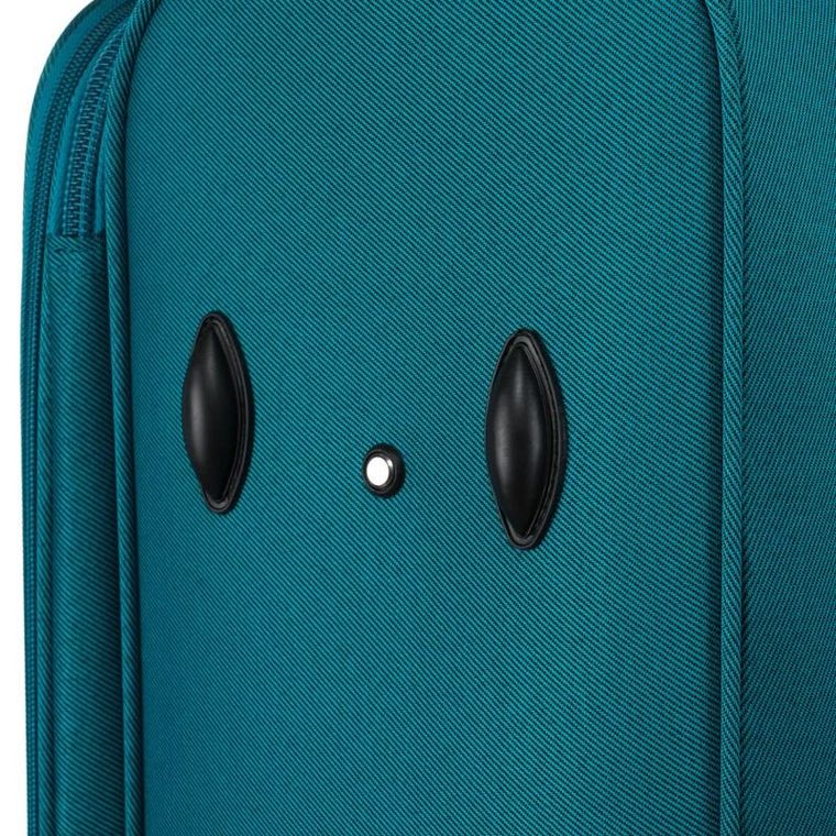 Peterson, walizka kabinowa, turkusowo-różowa, 58 cm