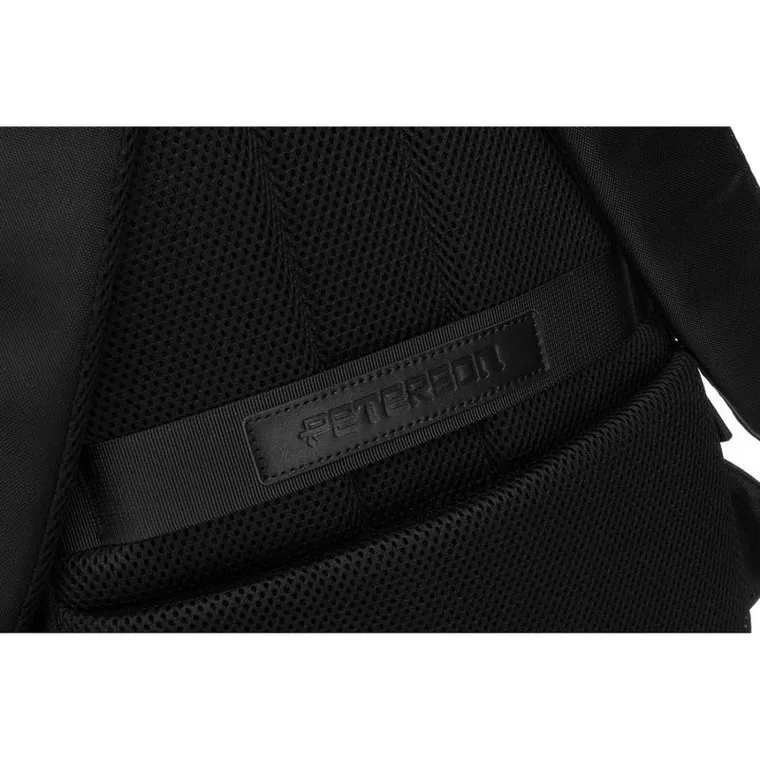 Plecak podróżny, bagaż podręczny do samolotu, czarny, Peterson