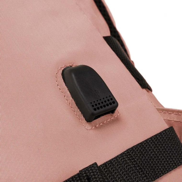 Plecak podróżny, bagaż podręczny do samolotu, różowy, Peterson