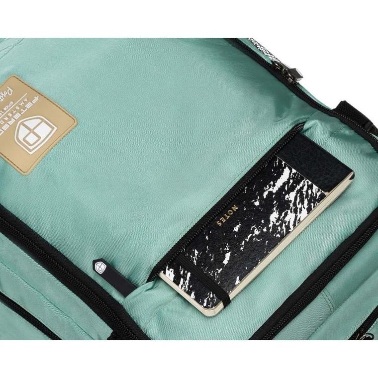 Plecak podróżny, bagaż podręczny do samolotu, turkusowy, Peterson