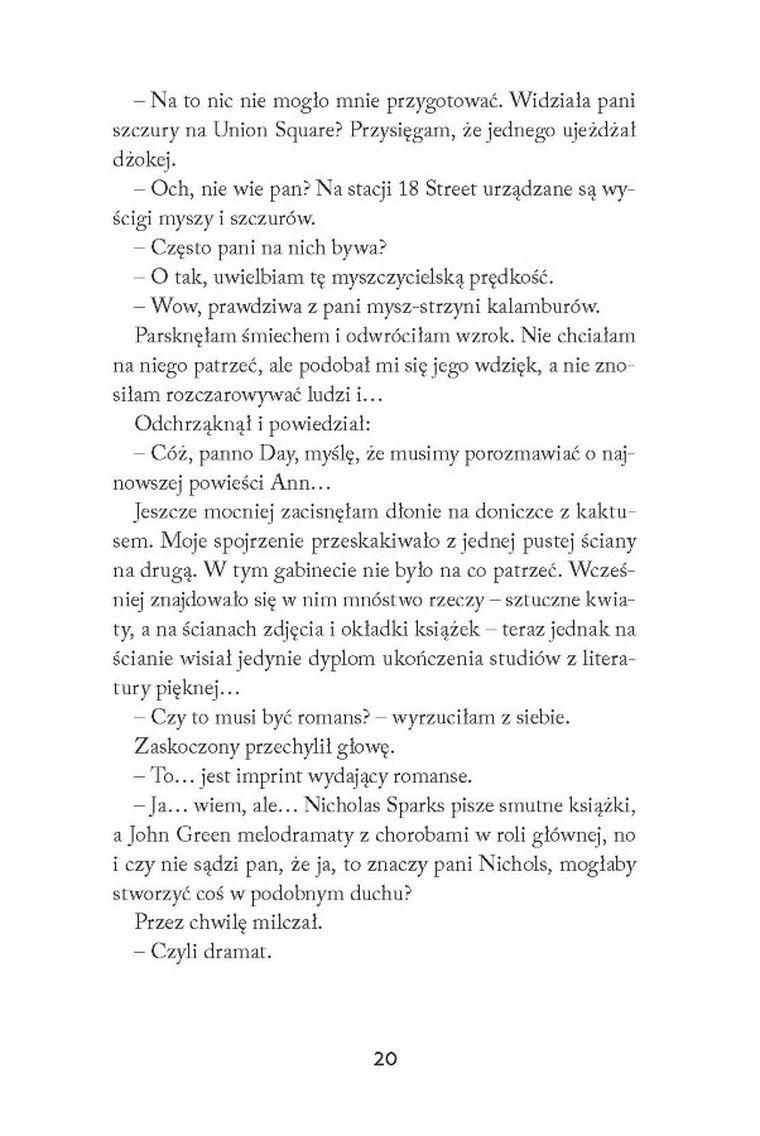 Poważny i nieromantyczna