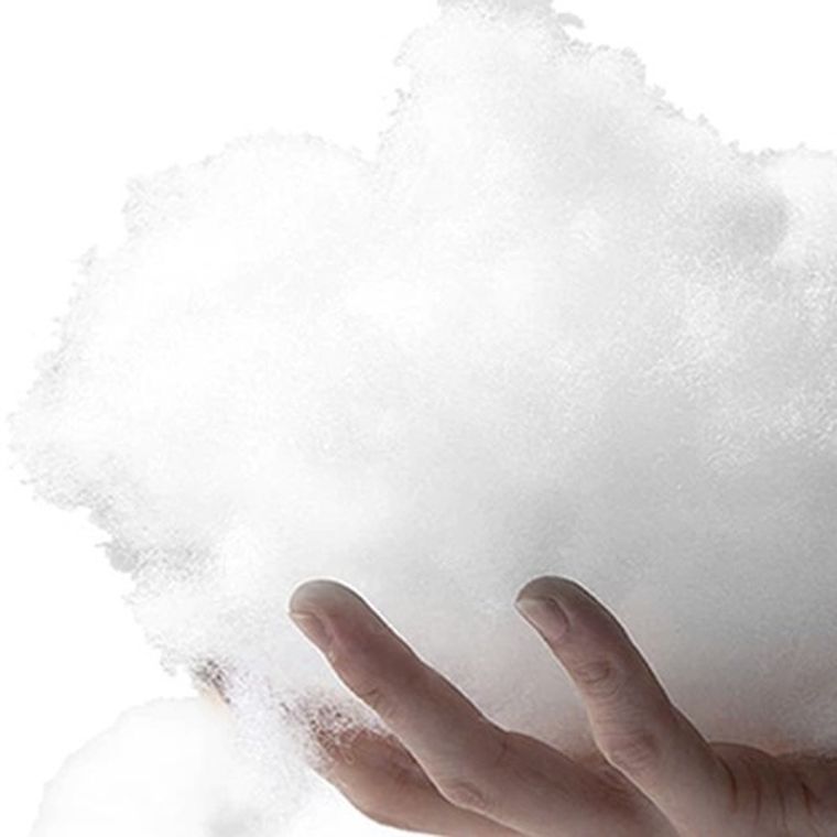 Purlov, legowisko włochate dla psa, szare