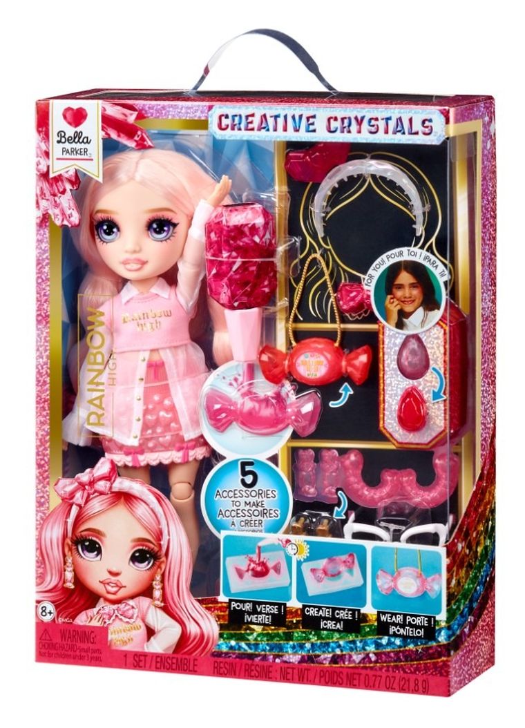 Rainbow High, Creative Crystals, Bella, lalka modowa