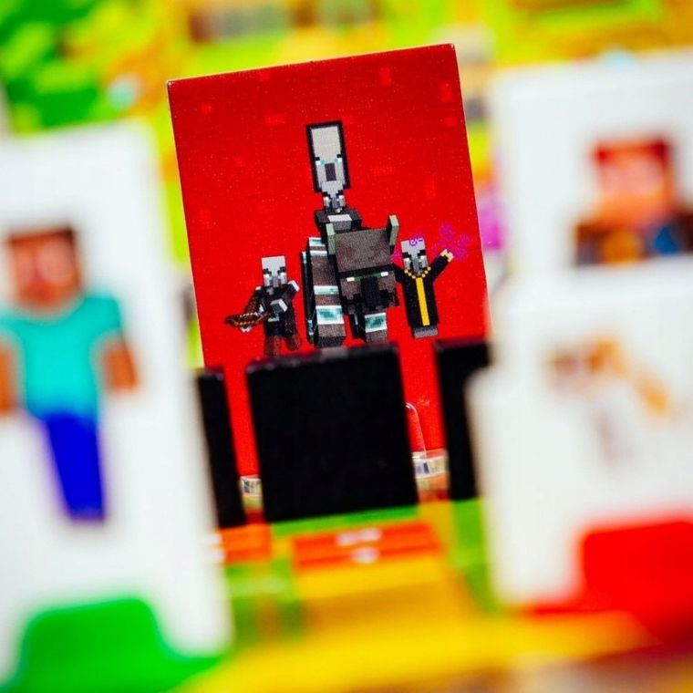 Ravensburger, Minecraft, Heroes of Village, Uratuj wioskę, gra familijna