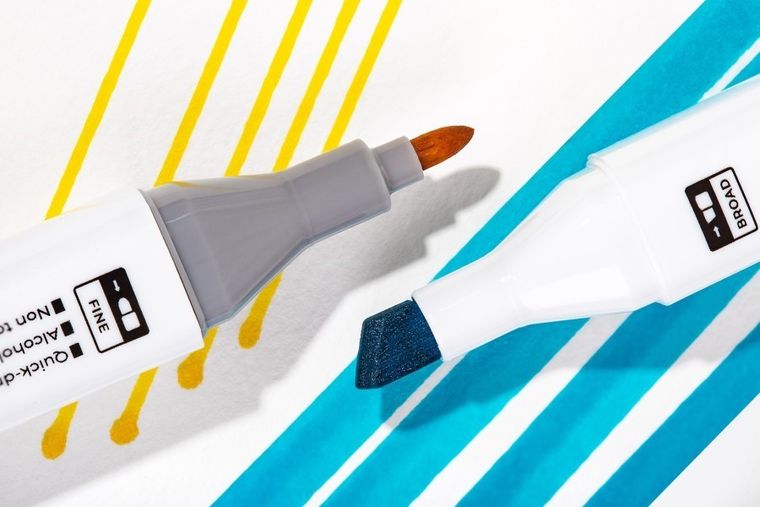 Rawmark, PurePro, promarkery + etui ze stelażem, 80 kolorów