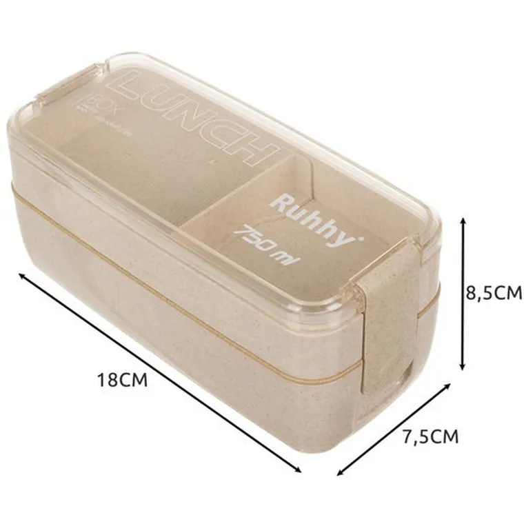 Ruhhy, lunchbox, 750 ml
