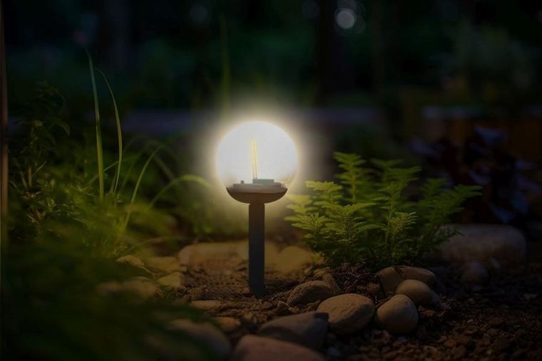 Saska Garden, lampa solarna, kula ozdobna, 10-345 cm