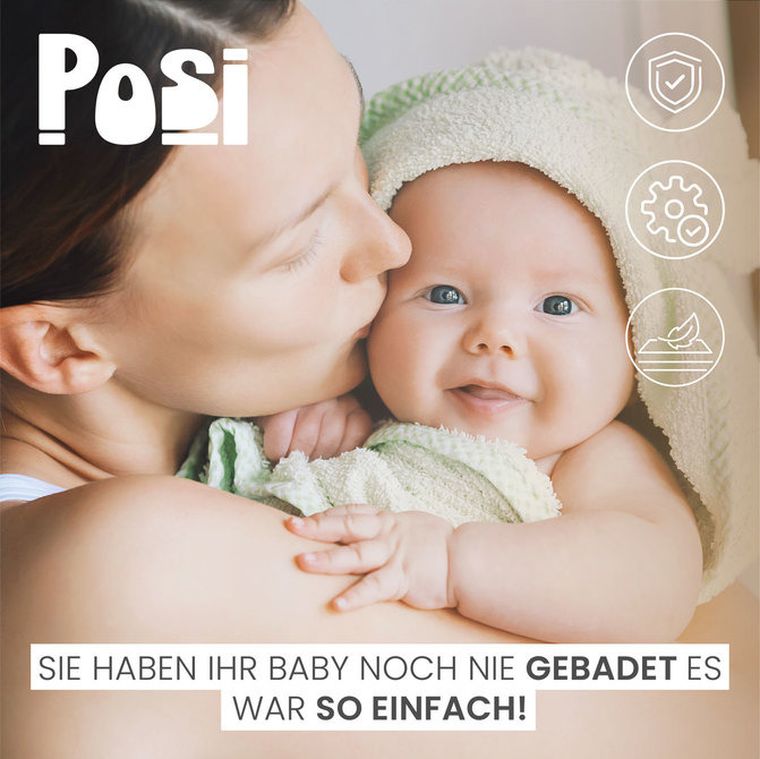 Sensillo, Posi, wkładka do wanienki składana, beżowy