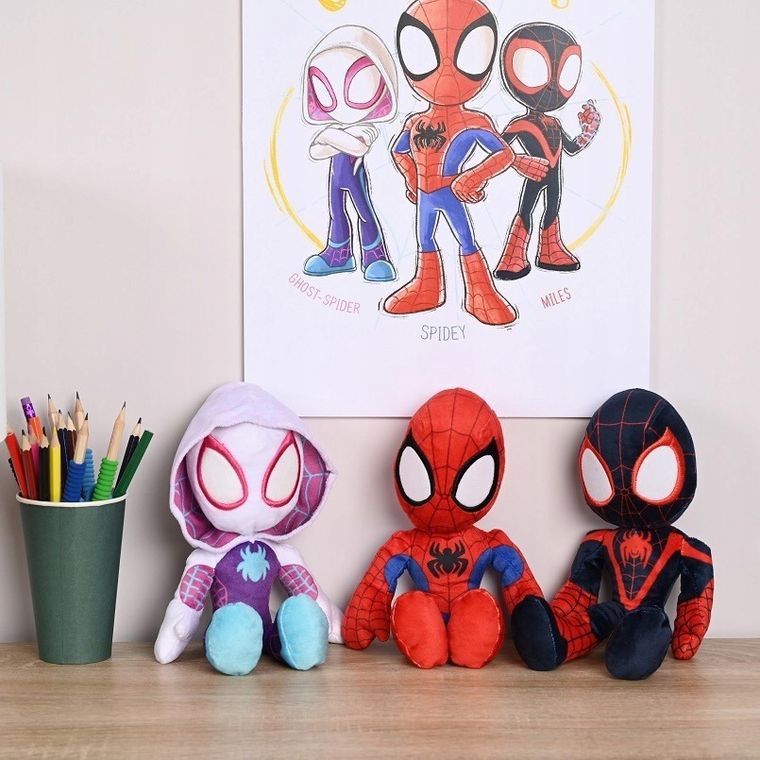 Simba, Spidey i super-kumple, maskotka świecąca w ciemności, 25 cm
