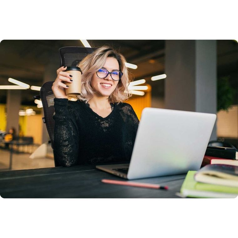 Sofotel, Nicea, fotel biurowy, czarny