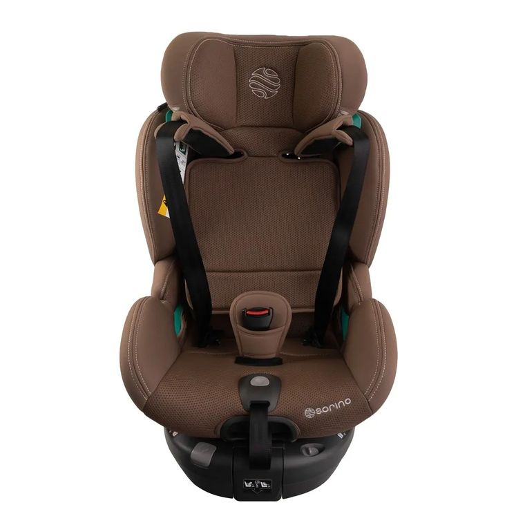 Sorino, Aurora, fotelik samochodowy z bazą, 360°, chocolate, 40-150 cm