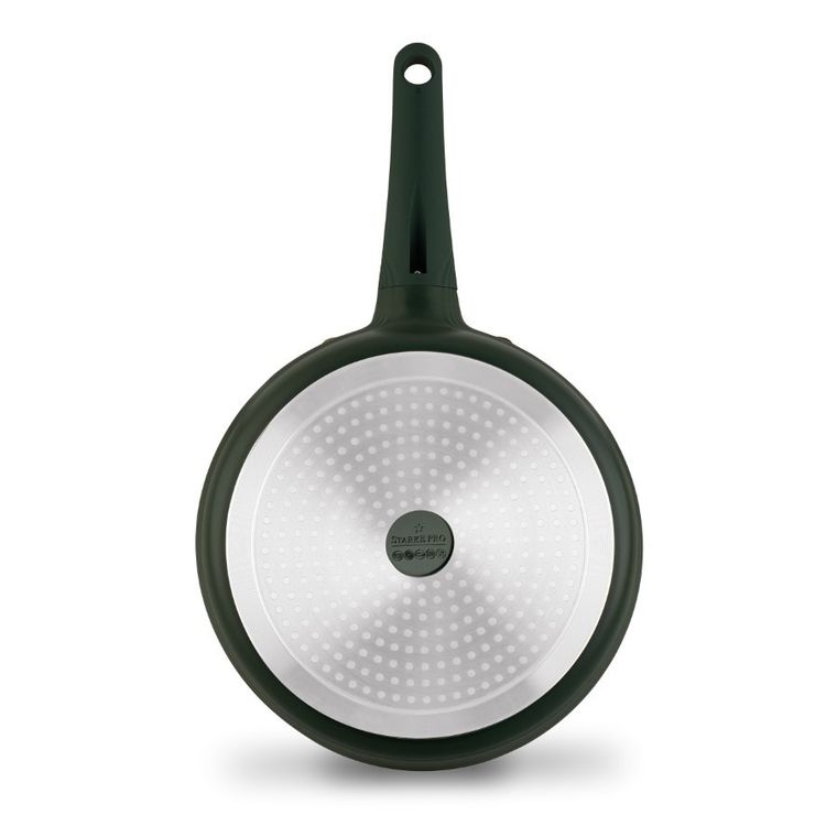 Starke Pro, Naturale, zestaw garnków marmurowych z pokrywką i patelnia, 10 elementów