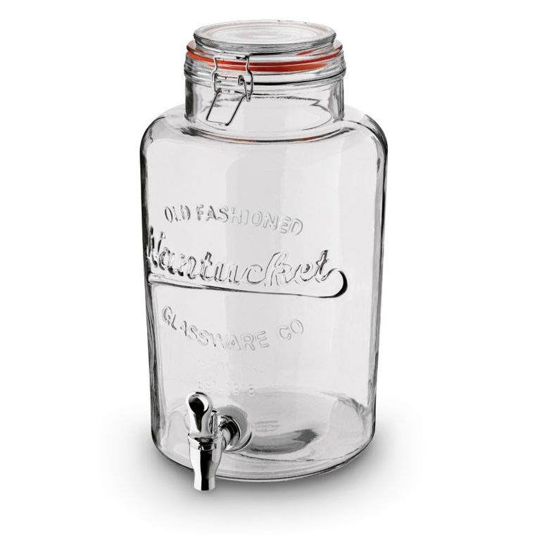 Tadar, Gregi, słoik z kranikiem i klipsem, 6,5 l