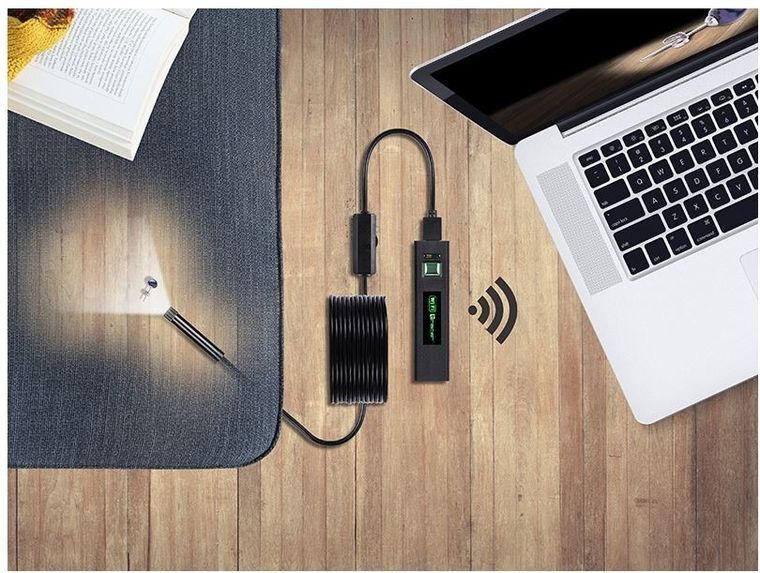 Tracer, HardWire, kamera endoskopowa, 5M 8MM LED WIFI