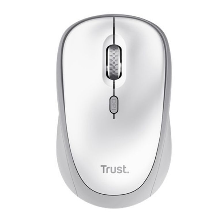 Trust, Ody II, zestaw klawiatura + mysz, bezprzewodowa, biała