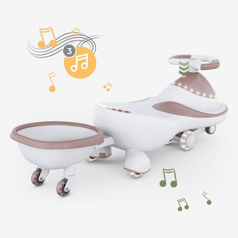 Tulano, Focus 55, jeździk grawitacyjny, grey