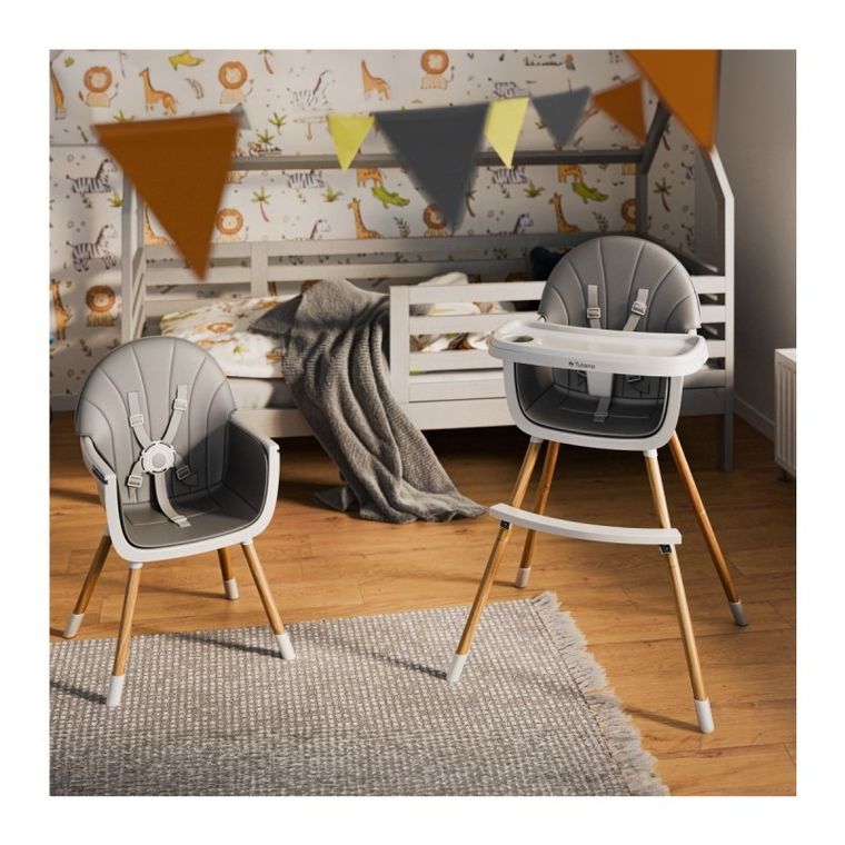Tulano, Morsel, krzesełko do karmienia, grey