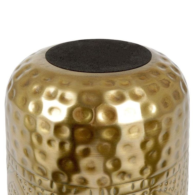 Vilde, osłonka doniczka, metalowa, złota, 19-18 cm