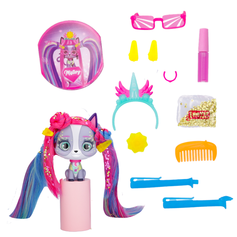 Vip Pets, kotek, figurka do stylizacji fryzur