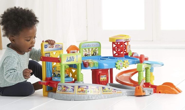 Vtech, Tut Tut Autka, Garaż, zestaw z pojazdem