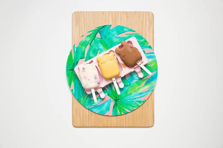 We Might Be Tiny, silikonowe foremki do lodów, yellow