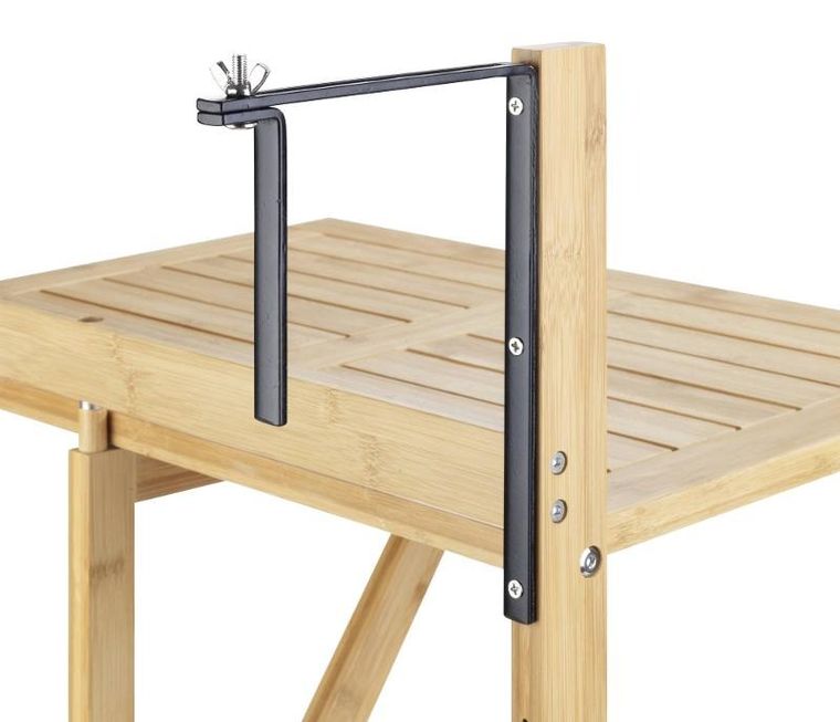 Wenko, Waikiki, składany stolik balkonowy na barierkę