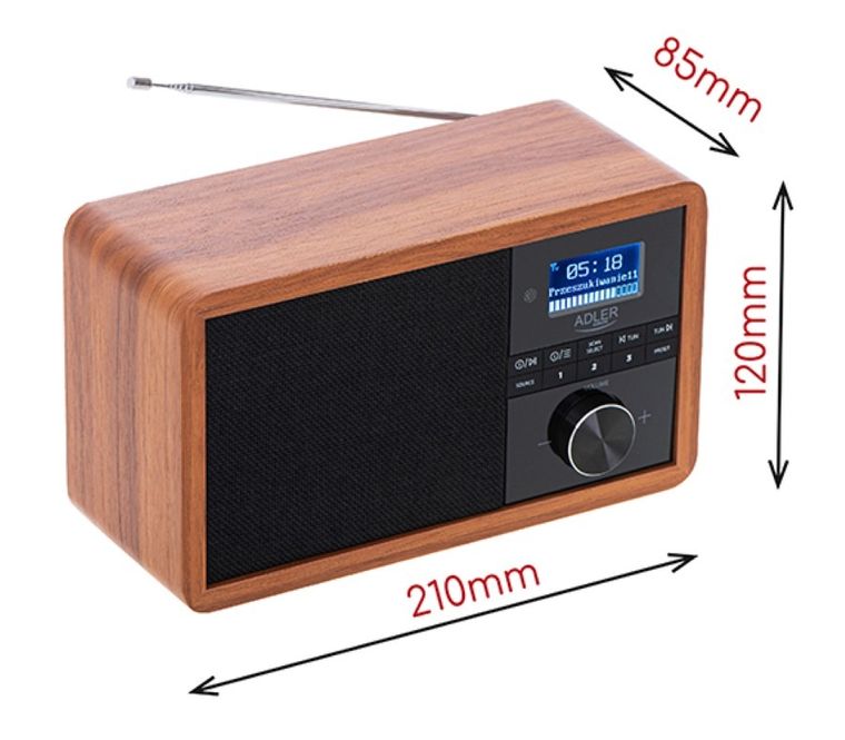 Adler, Dab+, radio, AD 1184